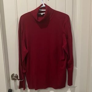 CLEO Sweater Turtleneck RED XLP